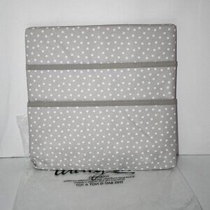 Thirty One Wall Pocket Board in Taupe Dancing Dot NWT